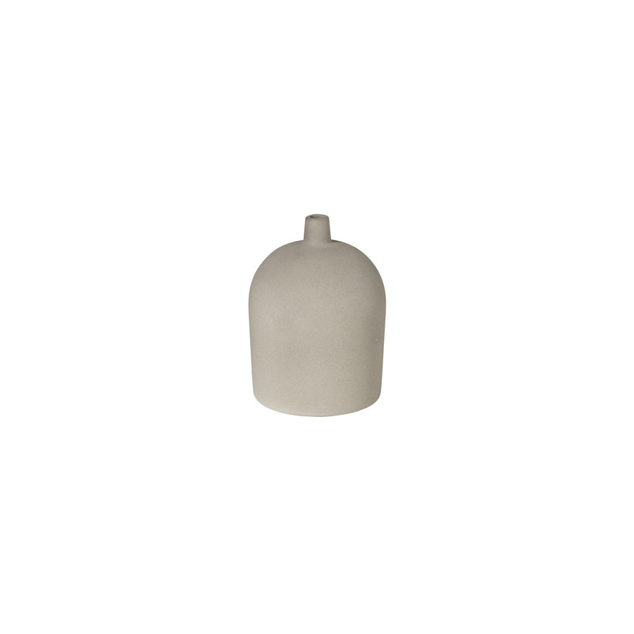 Kristina Dam Studio Dome Vase H20 cm, Grau Engobe