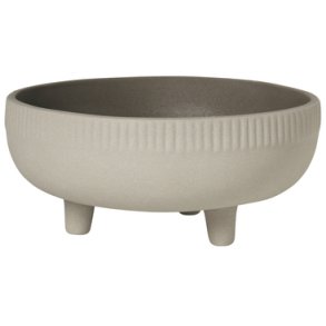 Kristina Dam Studio Schale 24 cm, Grey Engobe