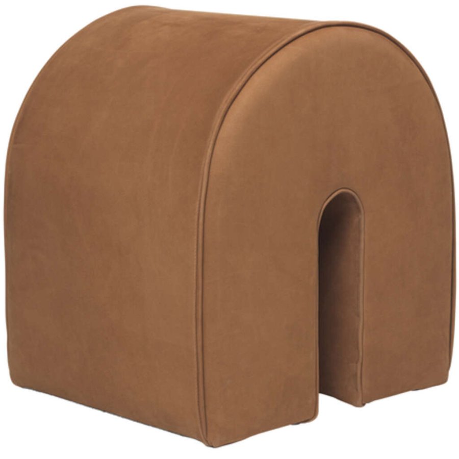 Kristina Dam Studio Pouf 42 cm, Cognac