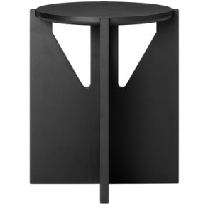 Kristina Dam Studio Stol H42 cm, Sort Eg