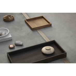 Kristina Dam Studio Krukke m. Låg H7 cm, Olieret Eg