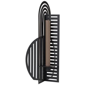 Kristina Dam Studio Shadow Lysestage H37 cm, Sort