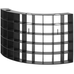 Kristina Dam Studio Mesh Lysestage H17 cm, Sort