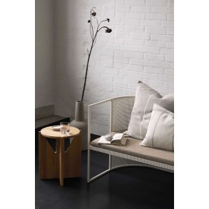 Kristina Dam Studio Architecture Pudebetræk 60x60 cm, Beige Melange/Off White