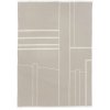 Kristina Dam Studio Architektur Decke 130x180 cm, Offwhite/Beige Melange