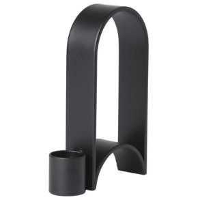 Kristina Dam Studio Arch Lysestage Vol. 2 H12 cm, Sort