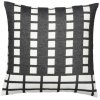 Kristina Dam Studio Contemporary Kissenbezug 60x60 cm, Black/Offwhite