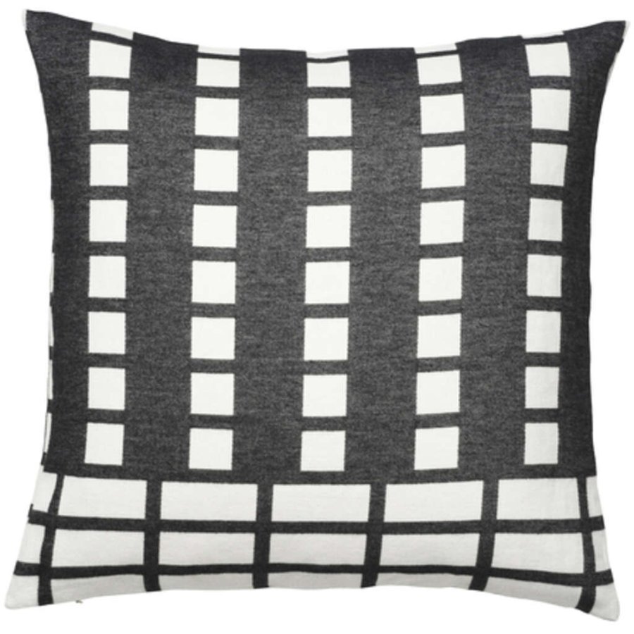 Kristina Dam Studio Contemporary Kissenbezug 60x60 cm, Black/Offwhite