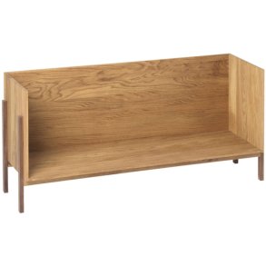 Kristina Dam Studio Tophylde til Stabelbar Gulvreol 100 cm, Eg/Valnd