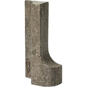 Kristina Dam Studio Archetype Buchsttze H26 cm, Dunkelbraun