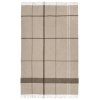 Kristina Dam Studio Gradient Decke 140x240 cm, Natural Brown