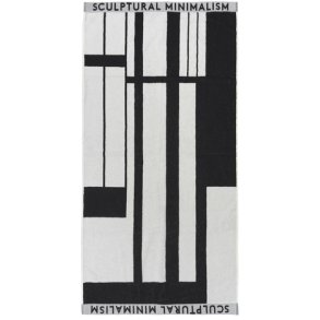 Kristina Dam Studio Minimal Hndklde 70x140 cm, Off White/Black