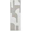 Kristina Dam Studio Relief Artwork Vol.2 90x30 cm, Offwhite/Beige