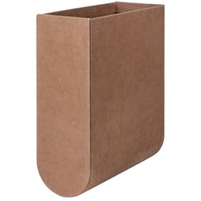 Kristina Dam Studio Curved Boks 33x25 cm, Brndt Brun