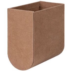 Kristina Dam Studio Curved Boks H22 cm, Brndt Brun