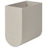 Kristina Dam Studio Curved  Box H22 cm, Grau