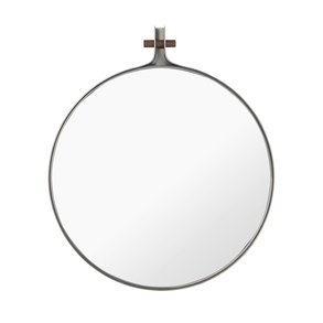Kristina Dam Studio Dowel Spejl Ø35 cm, Rustfrit Stål