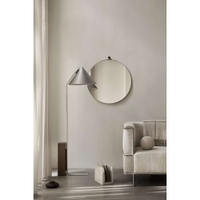 Kristina Dam Studio Dowel Spejl Ø70 cm, Rustfrit Stål