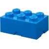 LEGO Aufbewahrungsstein 6 Noppen 25 cm, Blau