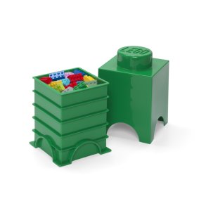 LEGO Opbevaringsklods 18 cm,  Mørkegrøn