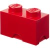 LEGO Aufbewahrungsstein 2 Noppen 25 cm, Rot