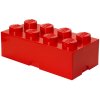 LEGO Aufbewahrungsstein 8 Noppen 50 cm, Rot