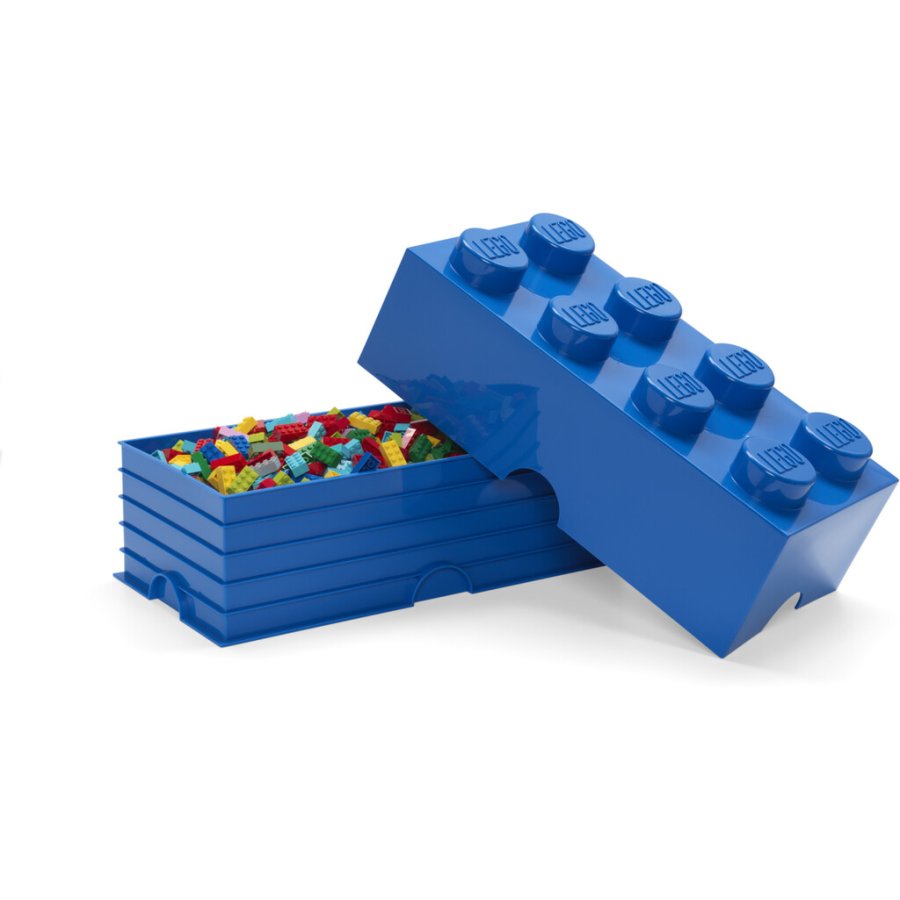 LEGO Aufbewahrungsstein 4 Noppen 50 cm, Blau