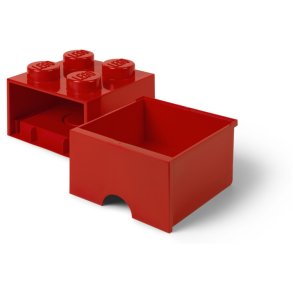 LEGO Opbevaringsskuffe 25 cm, Rød