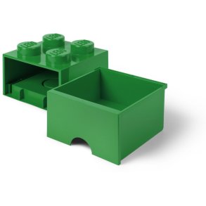 LEGO Opbevaringsskuffe 25 cm,  Mørkegrøn