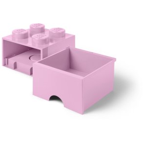 LEGO Opbevaringsskuffe 25 cm, Lyserød
