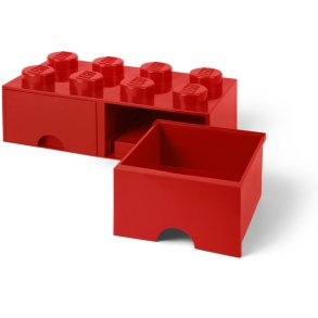 LEGO Opbevaringsskuffe 50 cm, Rød