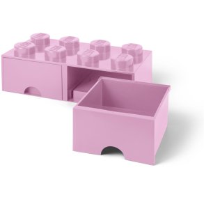 LEGO Opbevaringsskuffe 50 cm, Lyserød