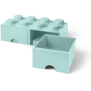 LEGO Opbevaringsskuffe 50 cm, Cyan
