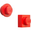 LEGO Magnet 2er Set, Rot