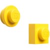 LEGO Magnet 2er Set, Gelb