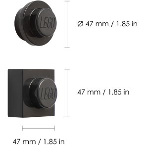 LEGO Magnetsæt 2 stk, Sort