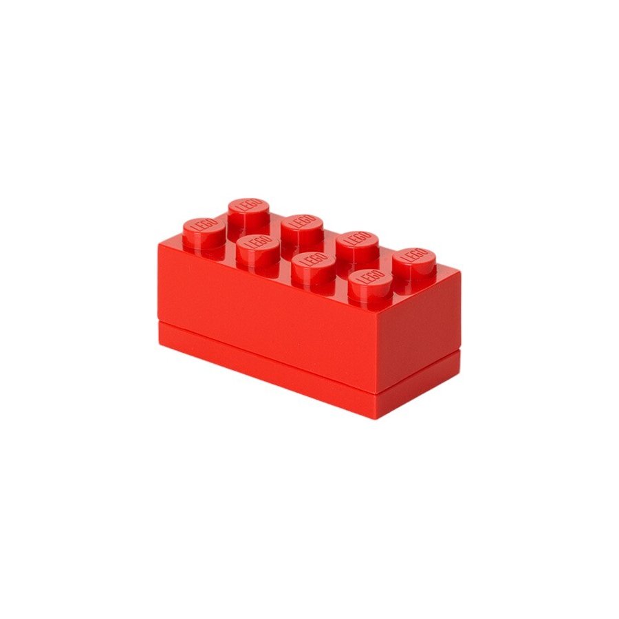 LEGO Minibox 9,2 cm, Rot