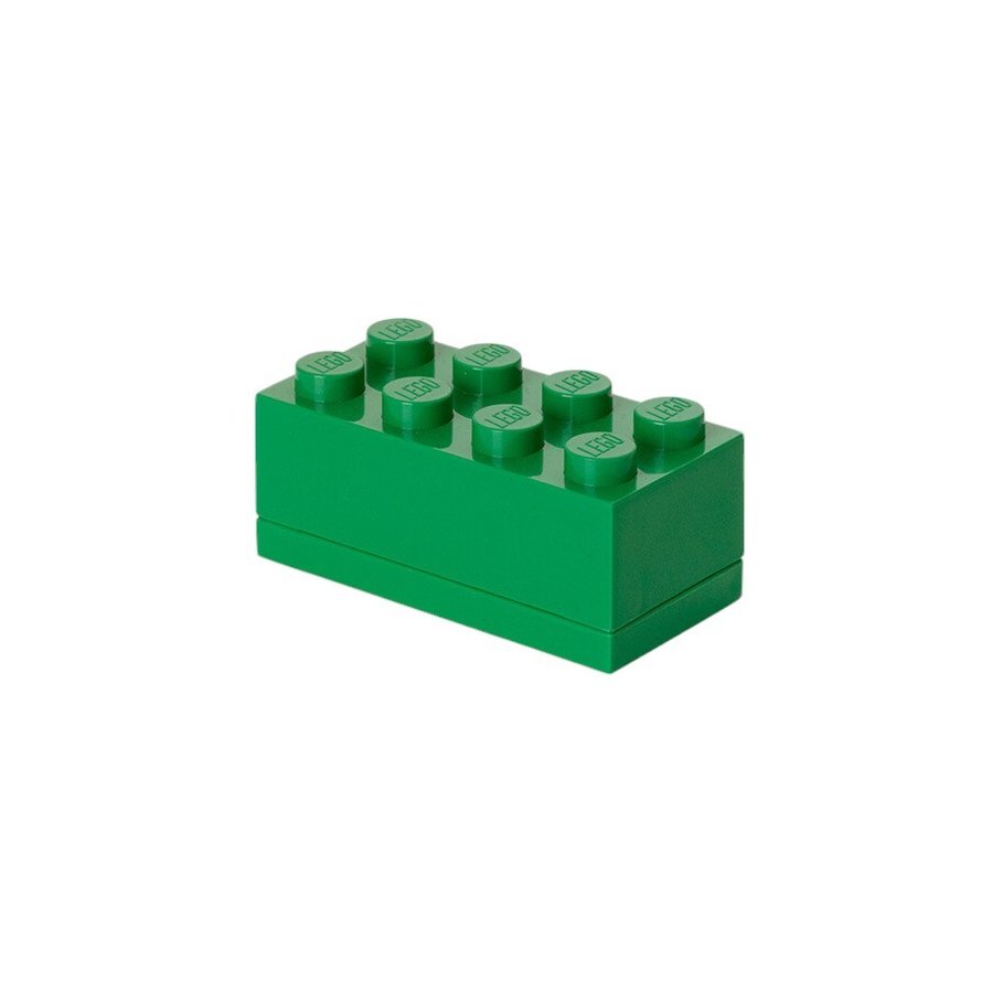 LEGO Minibox 9,2 cm, Dunkelgrn