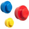 LEGO Haken 3er Set, Rot/Blau/Gelb