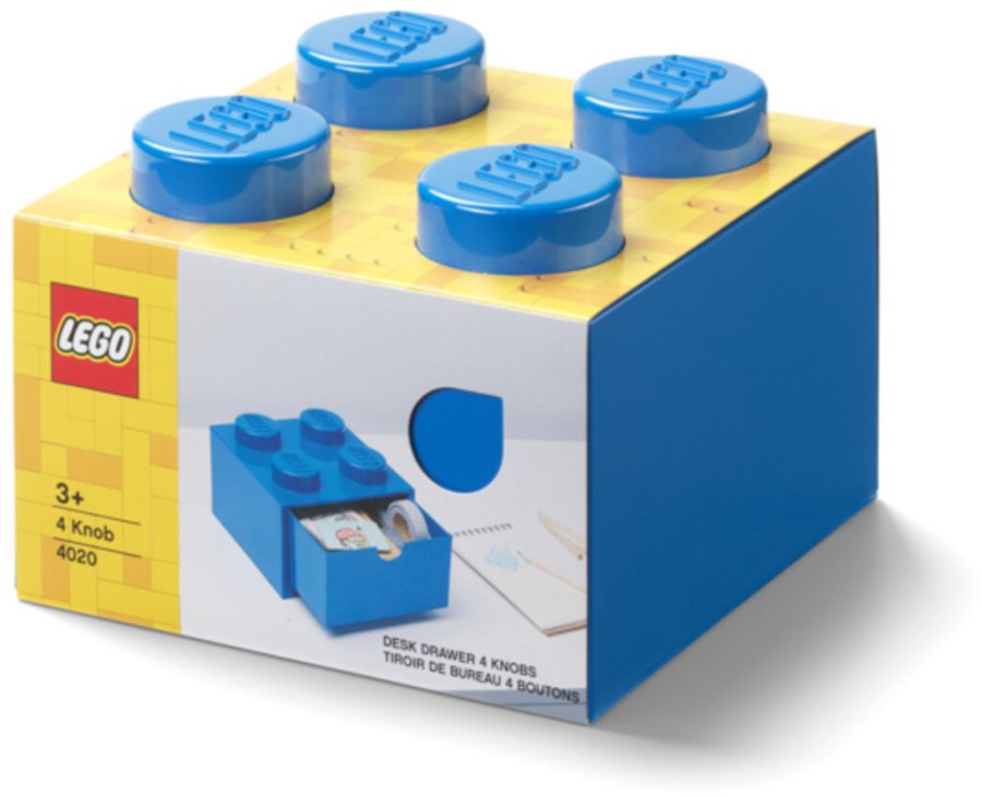 LEGO Schreibtischschublade 15,8 cm, Blau