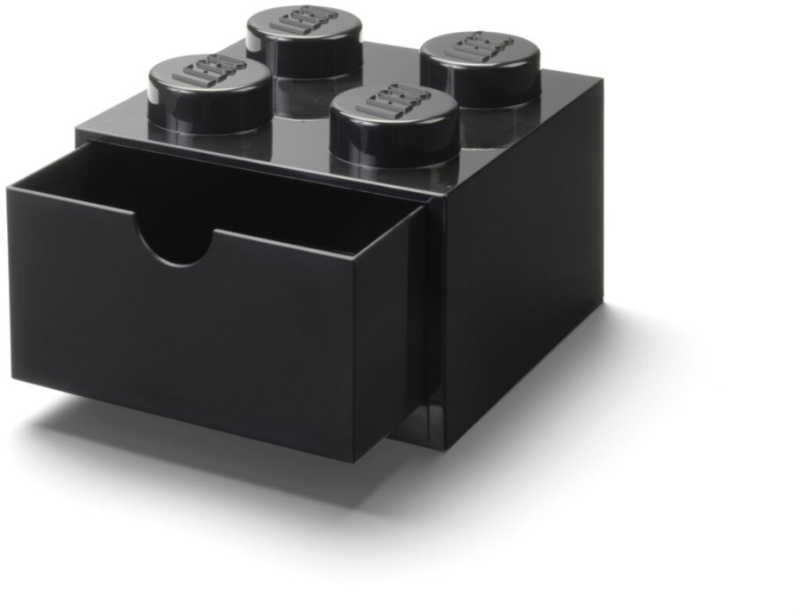 LEGO Schreibtischschublade 15.8 cm, Schwarz