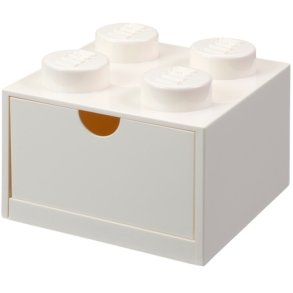 LEGO Skrivebordsskuffe 15,8 cm, Hvid