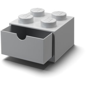 LEGO Skrivebordsskuffe 15,8 cm, Grå