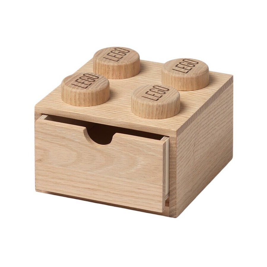 LEGO Skrivebordsskuffe 31,6 cm, Sbebehandlet Eg