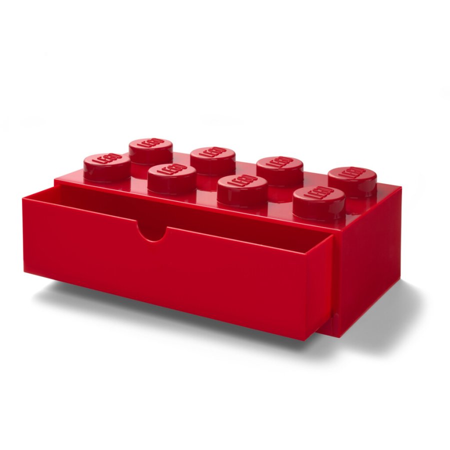 LEGO Schreibtischschublade 31,6 cm, Rot