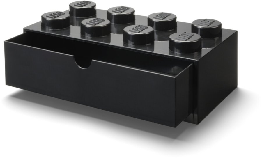 LEGO Schreibtischschublade 31.6 cm, Schwarz