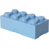 LEGO Lunchbox/Aufbewahrungsboxe 8 Noppen 950 ml, Hellblau