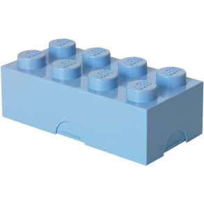 LEGO Lunchbox/Bewaarbox 8-knops 950 ml, Lichtblauw