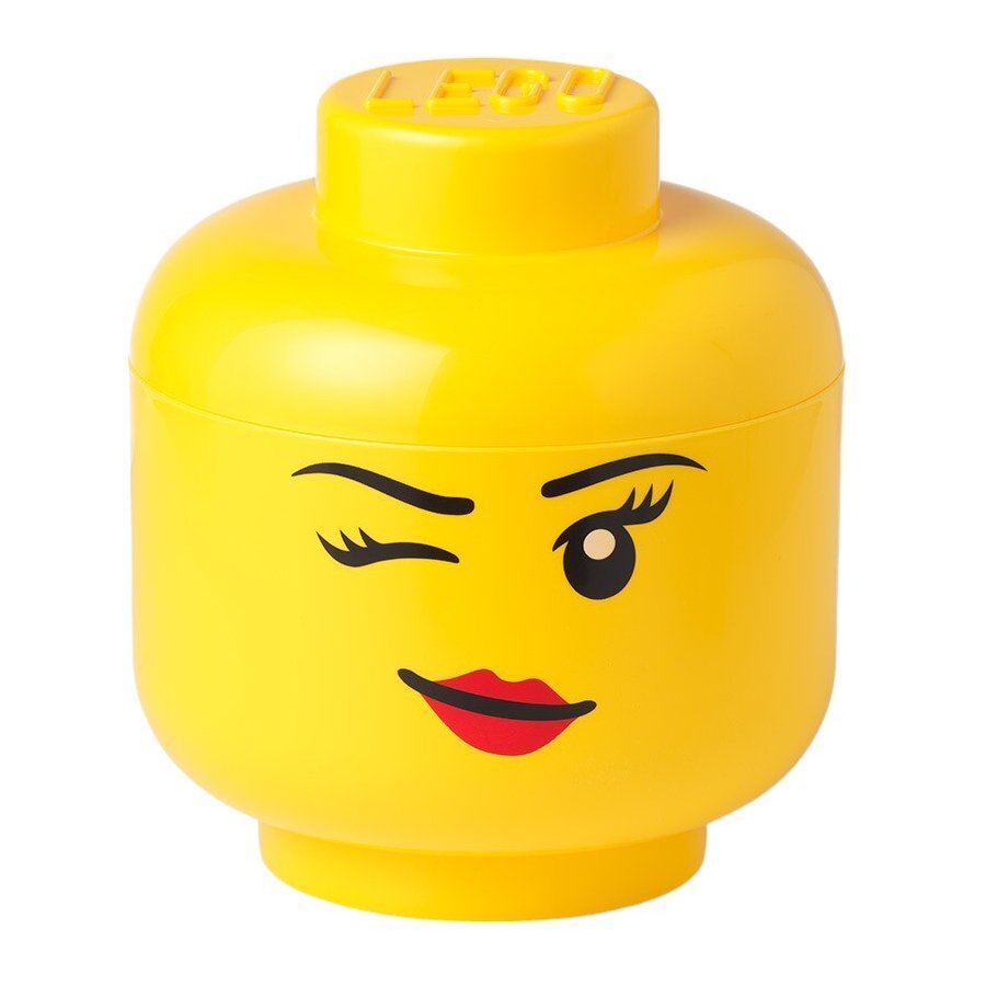 LEGO Aufbewahrungsbox Winky 11,5 cm, Gelb