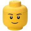 LEGO Filt Opbevaringsboks Dreng 24 cm, Gul